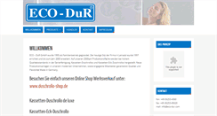 Desktop Screenshot of eco-dur.com